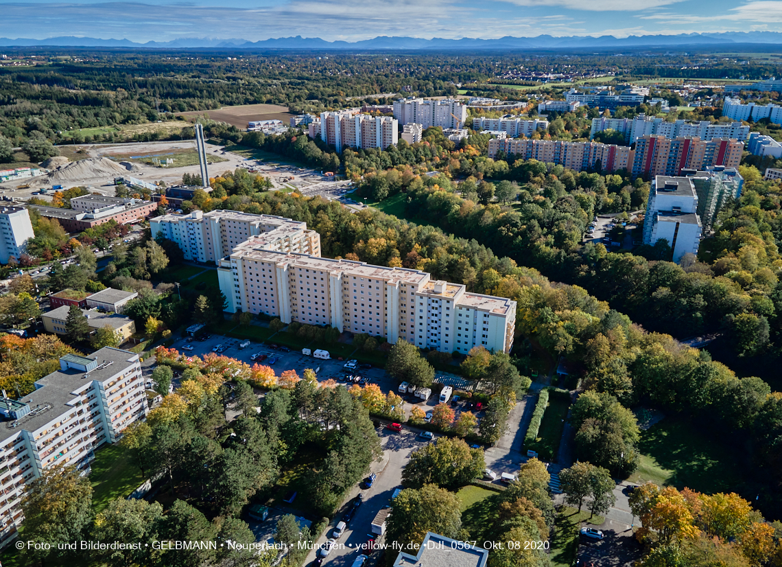 09.10.2020 - Baustelle Alexisqaurtier und Pandion Verde in Neuperlach 09.10.2020 - Baustelle Alexisqaurtier und Pandion Verde in Neuperlach